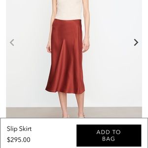 Vince Slip Skirt